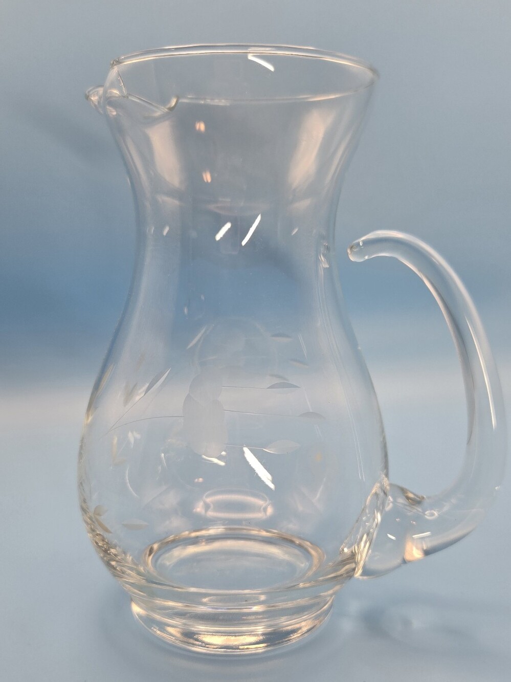 Vintage Princess House Crystal Heritage Small Water Pitcher